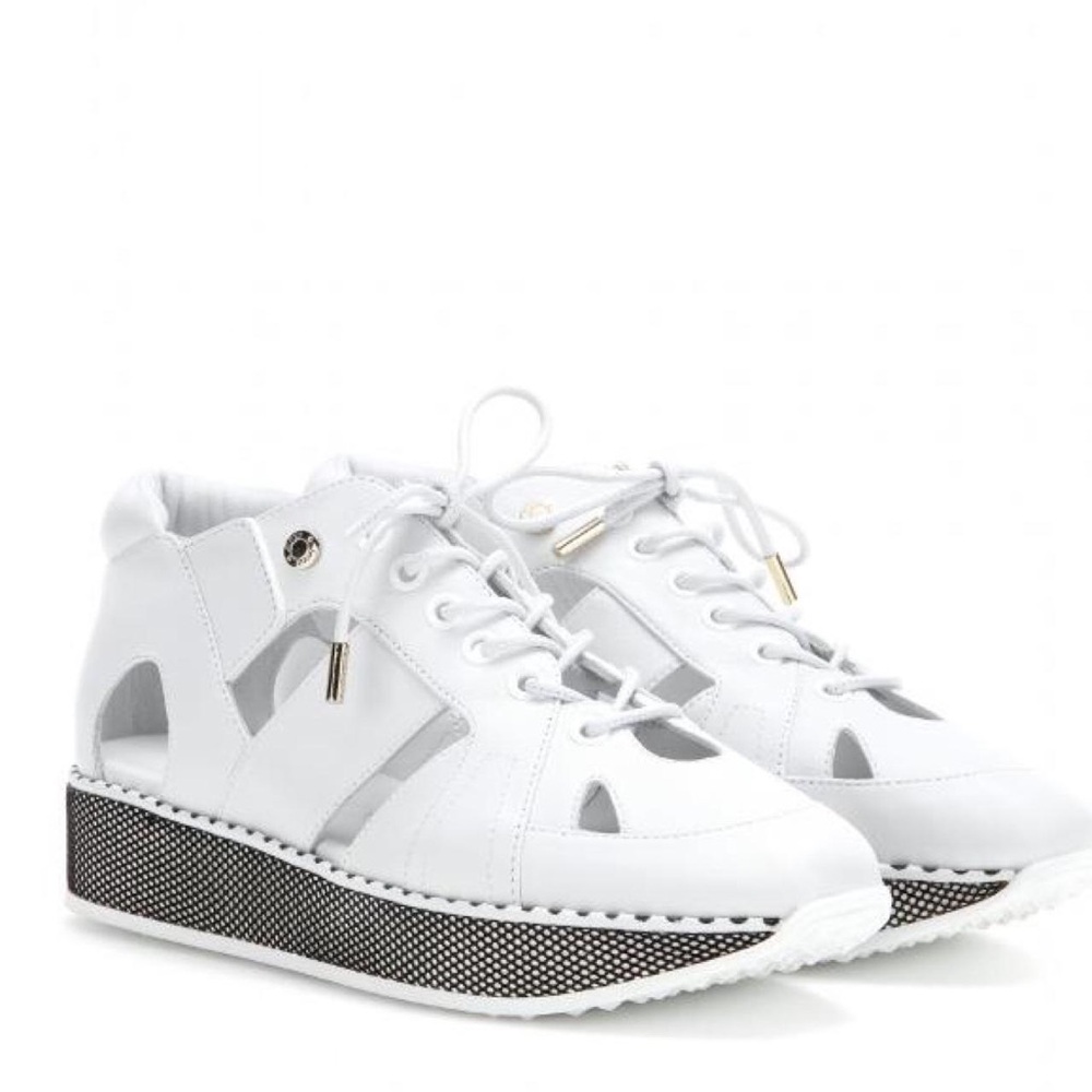 Jimmy choo Morton cut out sneaker trainer.